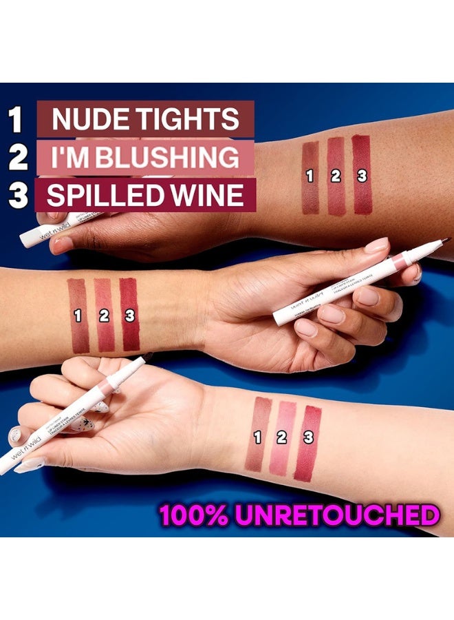 Wet N Wild Perfect Pout Lip Liner Stain - Spilled Wine - Image 5