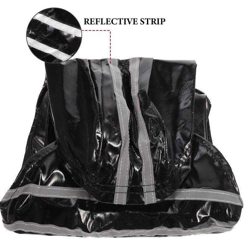 Dog Rain Coat Reusable Dog Rain Jacket Folding Dog Raincoat Reflective Rain Raincoat - Image 5