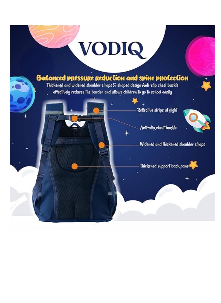 Backpack Equip - Multicolor Backpack for Kids Girls Stylish Durable Water Resistant Backpack Shoulder School Bags for Girls Kids 6-12 Years Old Birthday     Gift - Image 1