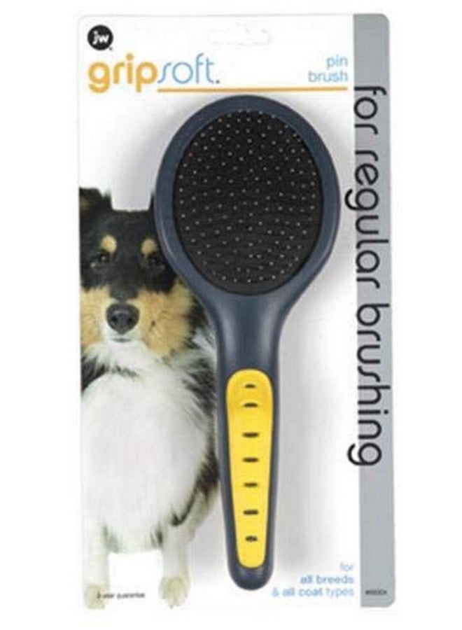 جي دبليو فرشاة الكلاب GripSoft Pin Brush من شركة JW Pet Company