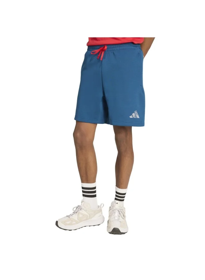 Adidas Adidas M Sm Sweatshort M Blue Not Sports Specific Shorts For Men