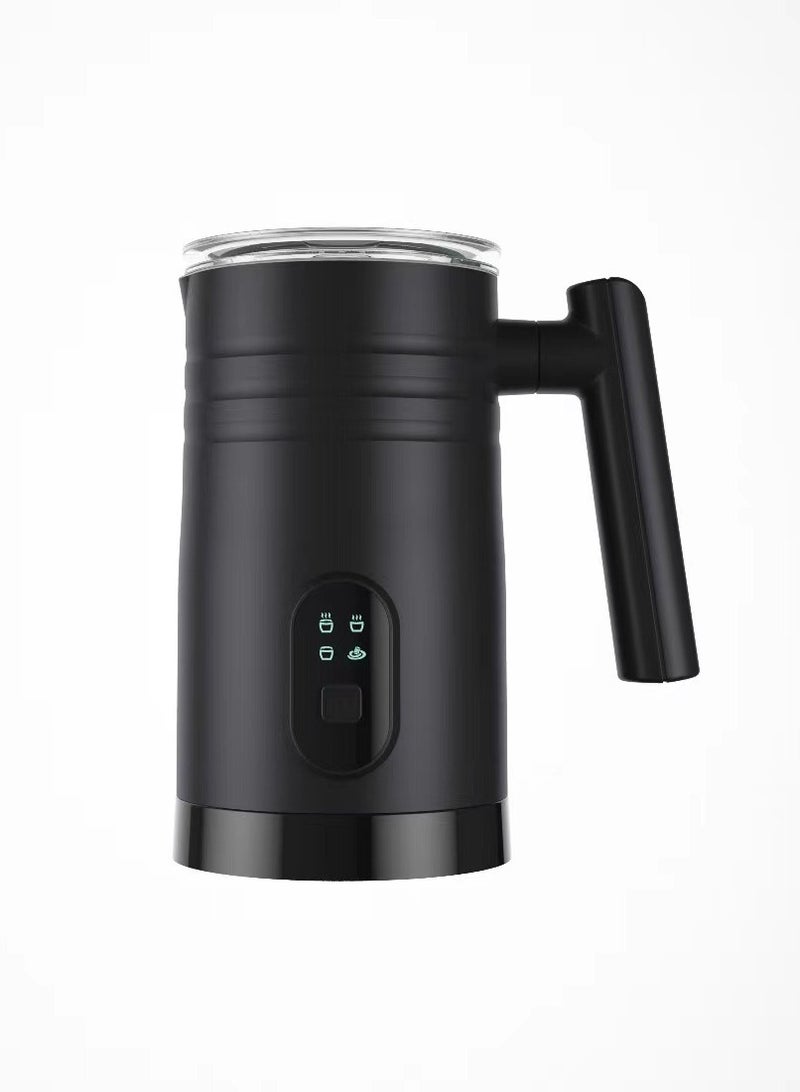 general New Milk Foaming Machine Fully Automatic Household Hot and Cold Electric Milk Foaming Machine Milk Foaming Mixing Cup (Black) - Image 1