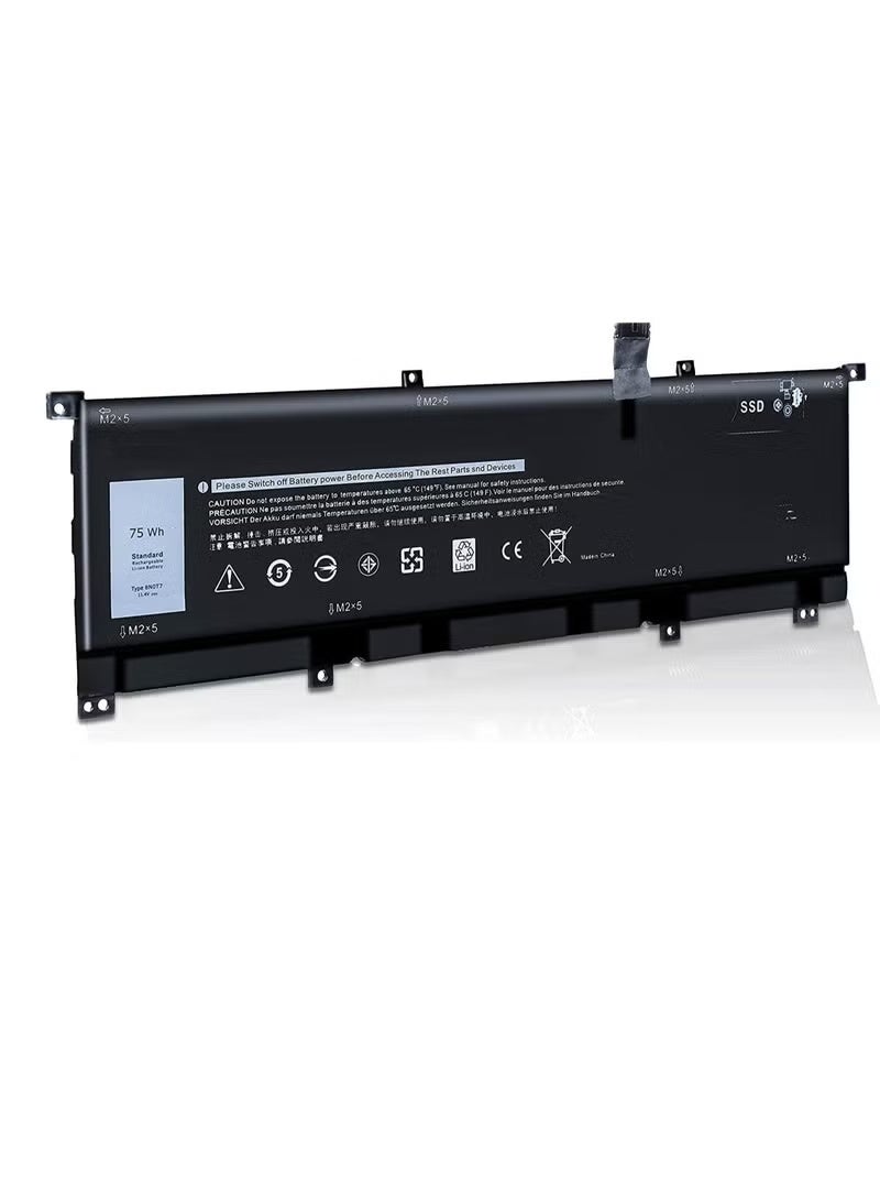 Qunain بطارية 8N0T7 متوافقة مع D,,ell XPS 15 9575 و Precision 5530 - Image 1