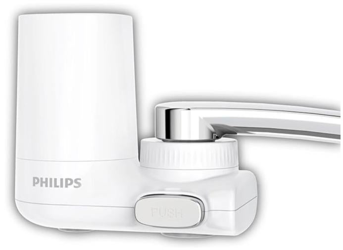 Philips فيليبس فلتر مياه على الصنبور، X-Guard عمودي، أبيض… - Image 1
