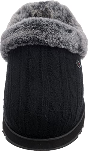 Skechers Women's Keepsakes – Ice Angel Slipper, Black, 6 Wide - Image 3