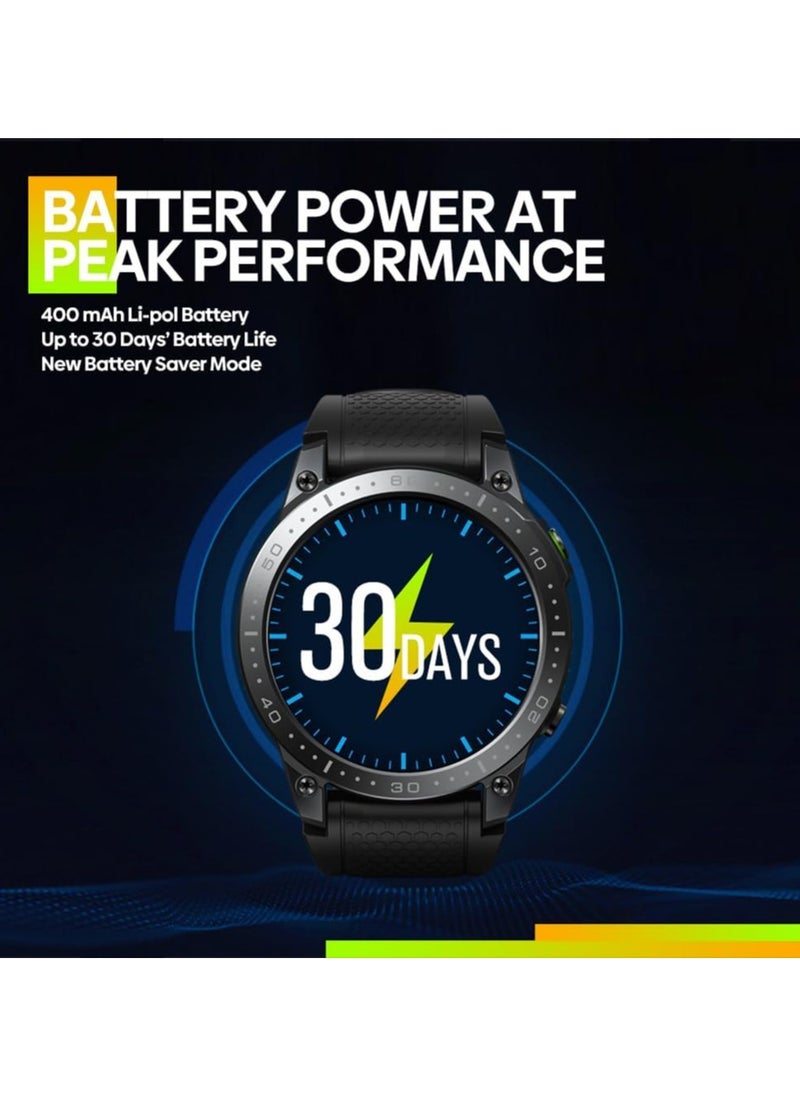 Zeblaze - Zeblaze Ares 3 Pro Health Monitor Smartwatch 400mAh Sports Watch AMOLED Display Voice Calling Waterproof 100 Plus Sport Modes - Image 1