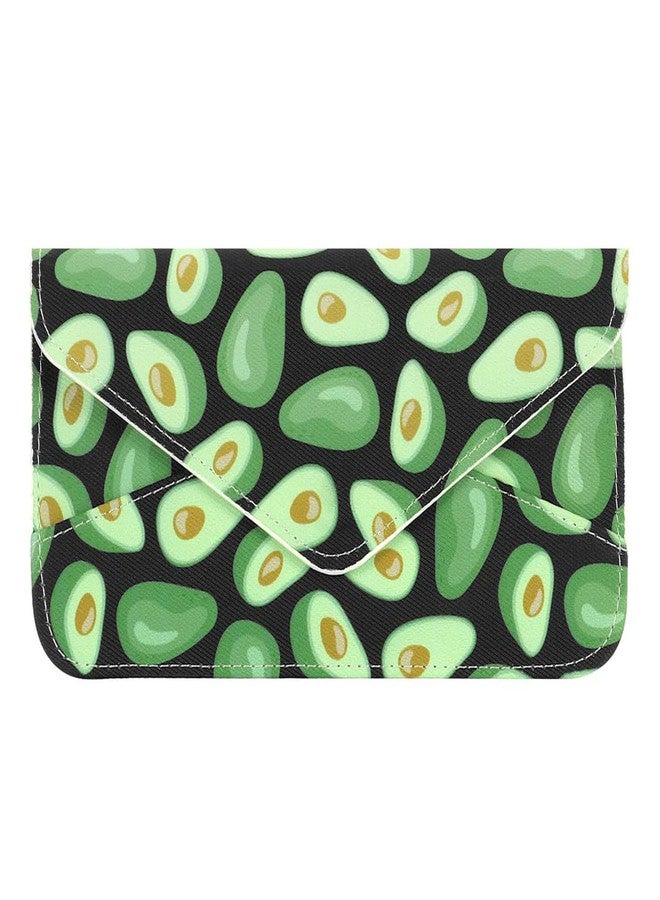 XEYOU Women's Card Wallet Envelope Style Credit Card Holder Cute Cash Wallet for Ladies (Avocado) - Image 5