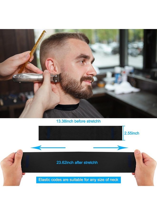 NICEMOVIC 5 Rolls Disposable Barber Paper Neck Strips Barber Accessories, Professional Barber Supplies Stretchy Paper Neck Strips For Salon Haircut Styling-Black  - Image 4