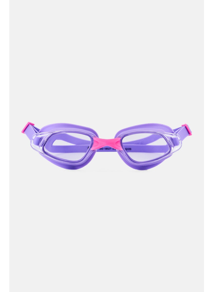 RBX Kids Boy Anti Fog Swimming Goggles, Purple  - Image 1
