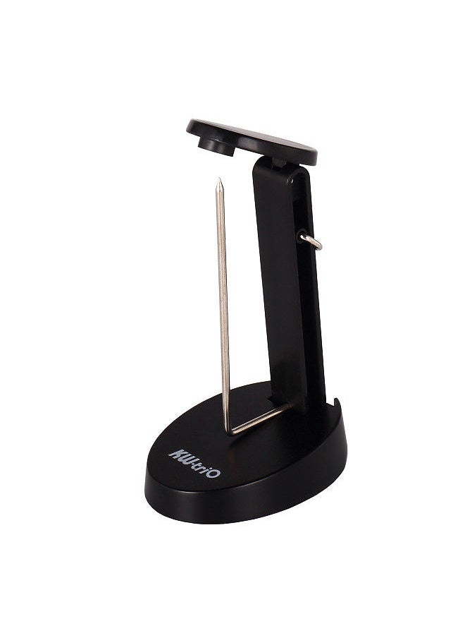 Kw-trio Desk Receipt Holder Spike Stick with Hook Safety Protective Cover Design Check Spindle Bill Notes Paper Memo Fork Restaurant Ticket Holder  - Image 4