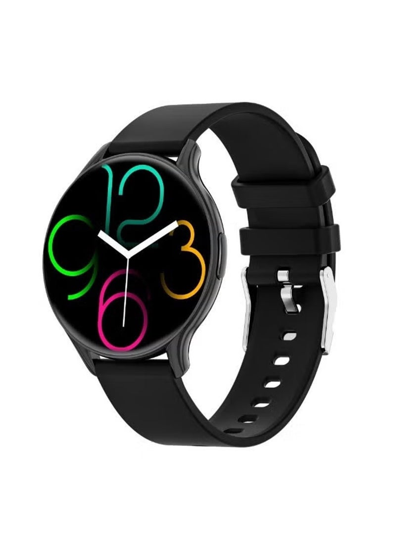 أولونا ساعة ذكية Olona GTR2 بشاشة AMOLED دائرية 1.43 بوصة – سمارت واتش للمكالمات عبر البلوتوث ومراقبة الصحة والرياضة مع قياس نبض القلب والأكسجين، تدعم أكثر من 100 وضع رياضي، إصدار 2024 - Image 1