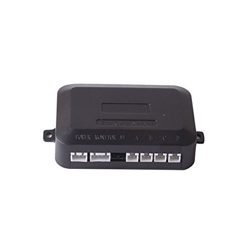EKYLIN Car Auto Vehicle Reverse Backup Radar System with 4 Parking Sensors Distance Detection + LED Distance Display + Sound Warning (Fiat Red Color) - Image 4