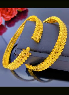 Generic 22K Gold-Plated Bride Bracelet Ornaments Wedding Bracelets Bridal Jewelry 1 Piece  - Image 4