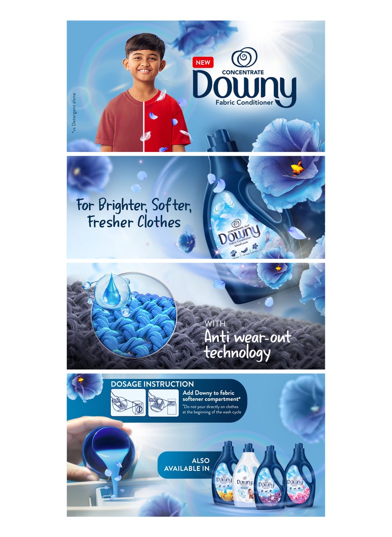 Downy - Fabric Conditioner Concentrate Valley Dew  Variant 1L - Image 1
