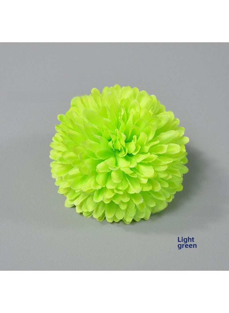 Arabest 1 x 5 pcs Artificial Chrysanthemum Wedding Decor Flowers Light green 