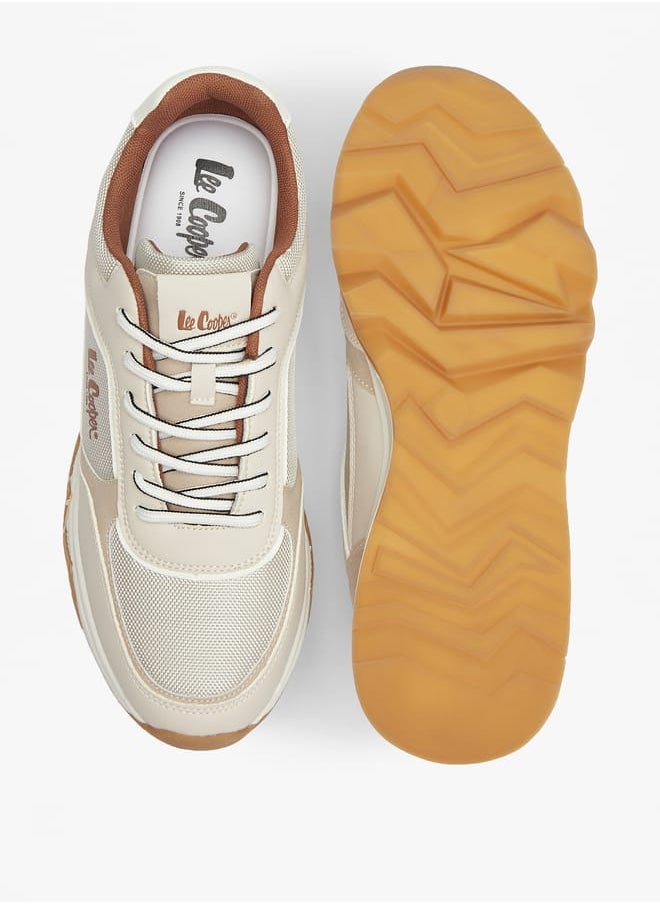 Lee Cooper - Mens Lace-Up Low Ankle Sneakers - Image 1