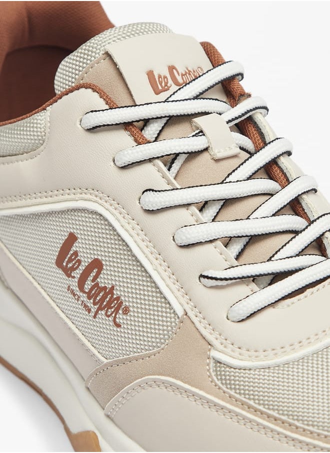 Lee Cooper - Mens Lace-Up Low Ankle Sneakers - Image 1