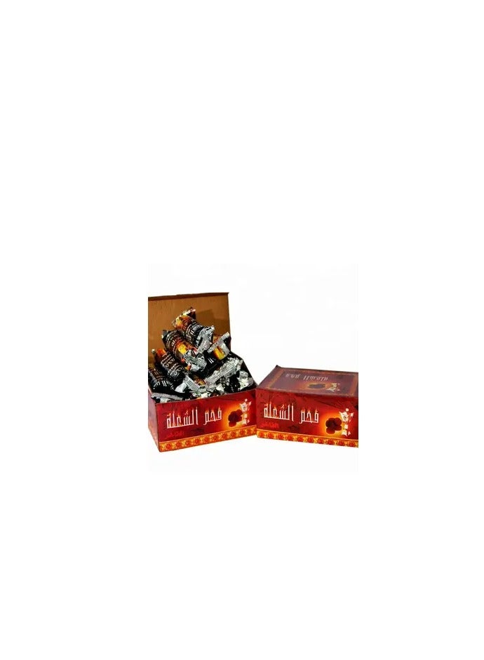 100-Piece Charcoal Bakhoor Coal - Premium Black Incense Charcoal  - Image 2