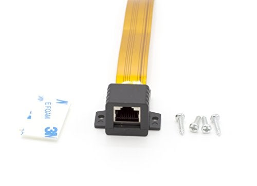 THE CIMPLE CO Ethernet Jumper Cable, Ghost Wire CAT5 or CAT6, Ribbon Ethernet Cable Short (1 FT), Flat Wire Thin - Image 4