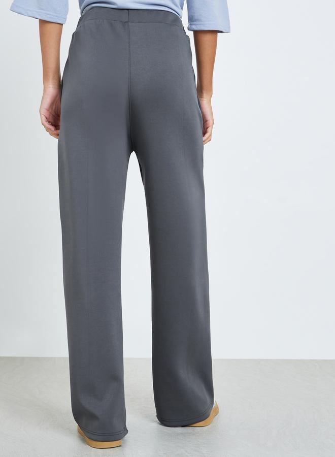 ستايلي جوغر بقطن سكوبا وأرجل واسعة - Image 4