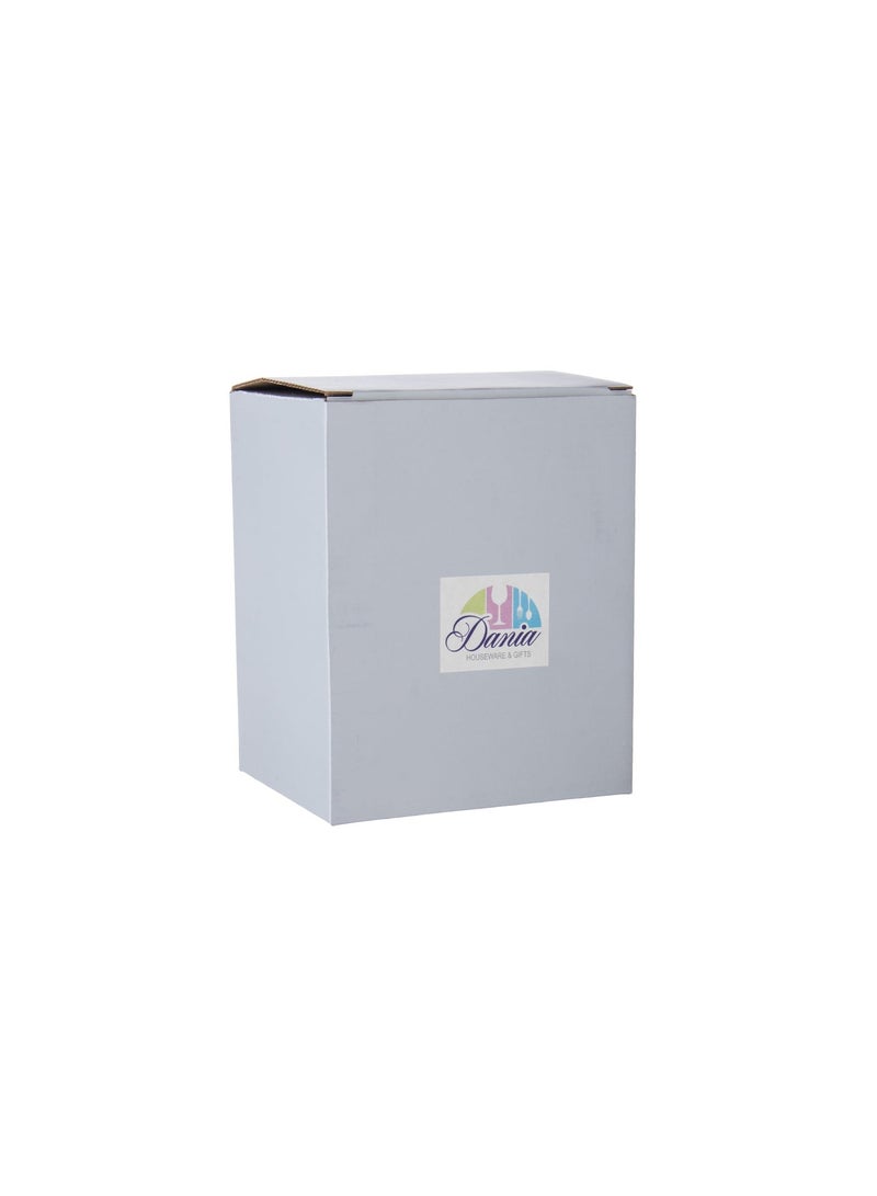 Dania Glass Sugar Bowl With Silver Metal Bee Decor Holder + Metal Spoon - Image 5