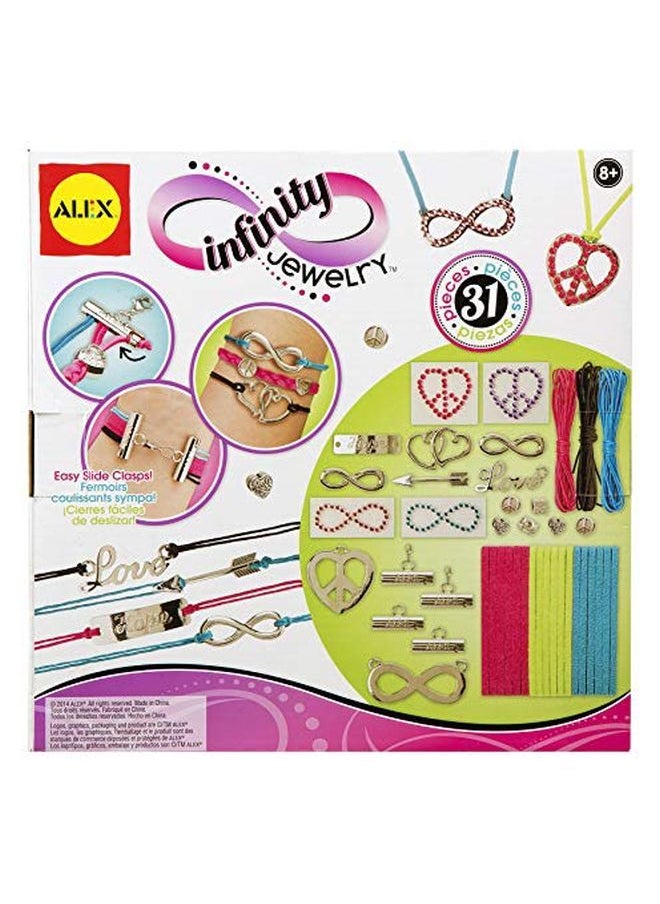 Alex Diy Wear Infinity Jewelry Kids Art And Craft Activity - pzsku/ZFB985118E74126838D32Z/45/_/1652709964/8d8ff9c6-10b8-428d-b8eb-a68ac57f64bd