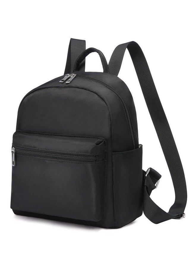 Lovevook LOVEVOOK Mini Backpack for Women Purse Fashion Small Black Backpack Daypack for Dating Gift for Her Waterproof  - Image 1
