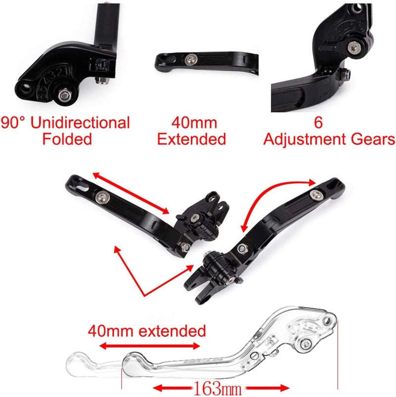 LANQIAN CNC Brake & Clutch Levers Set for YZF R1/R6 - Image 4