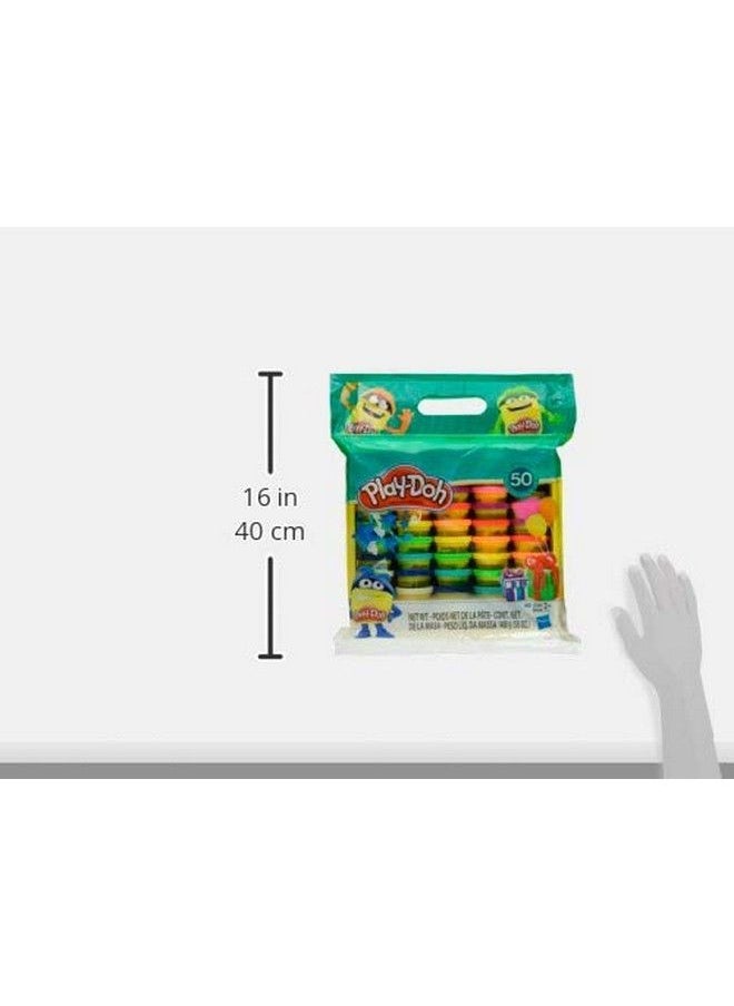 Play-Doh - Modeling Compound 50 Value Pack Case Of Colors Non Toxic Assorted Colors 1 Ounce Cans - Image 1
