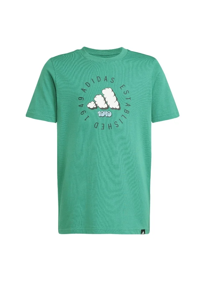 اديداس adidas fun unisex graphic t-shirt