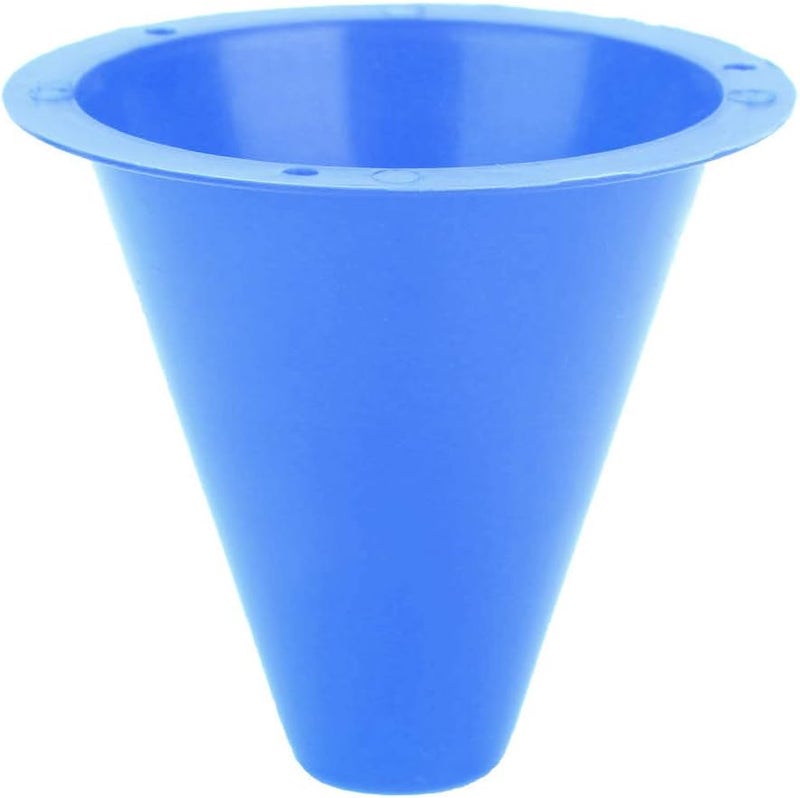 woobles Soccer Training Cone, Agility Soccer Disc Cones Barriers Plastic Marker Holder Sports Accessory (10pcs)-Blue - Image 5