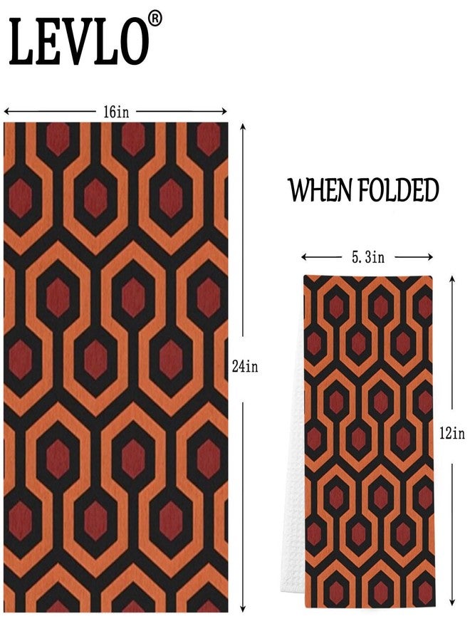 LEVLO Shining Overlook Hotel Kitchen Towel Horror Movie Inspired Gifts Overlook Hotel Tea Towel Shining Movie Housewarming Gift (Shining Towel) - Image 2