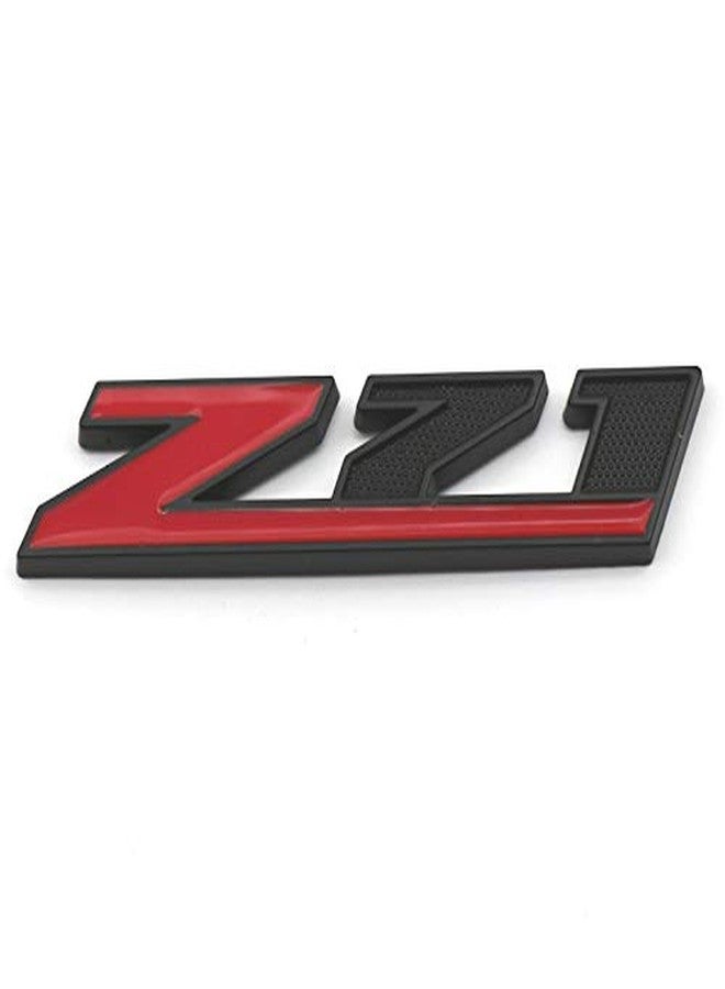 Aimoll شعار Aimoll Z71 بديل لشبك أمامي مقاس 5.1 بوصة لسيارات جنرال موتورز سيلفرادو سييرا تاهو (أحمر/أسود) - Image 2