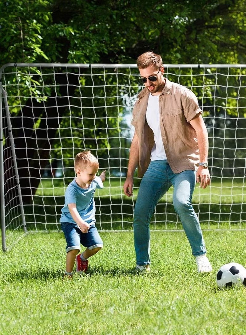 Samira Football Goal with a Single Net 300*200*120CM Soccer Nets for Backyard Training Equipment for Kids Youth Games Sports Fit for Family Game Play - Image 5