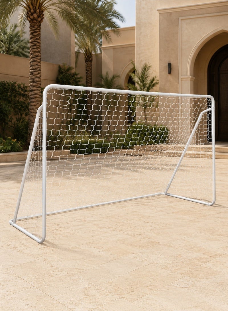 Samira Football Goal with a Single Net 300*200*120CM Soccer Nets for Backyard Training Equipment for Kids Youth Games Sports Fit for Family Game Play - Image 4