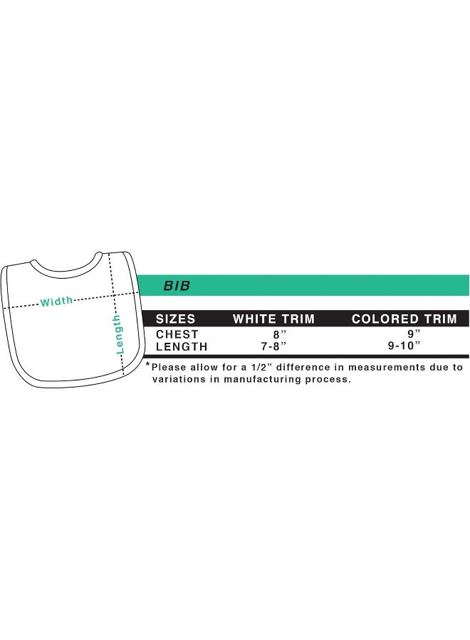 inktastic My Grammy Loves Me Girls Apparel Baby Bib - Image 2