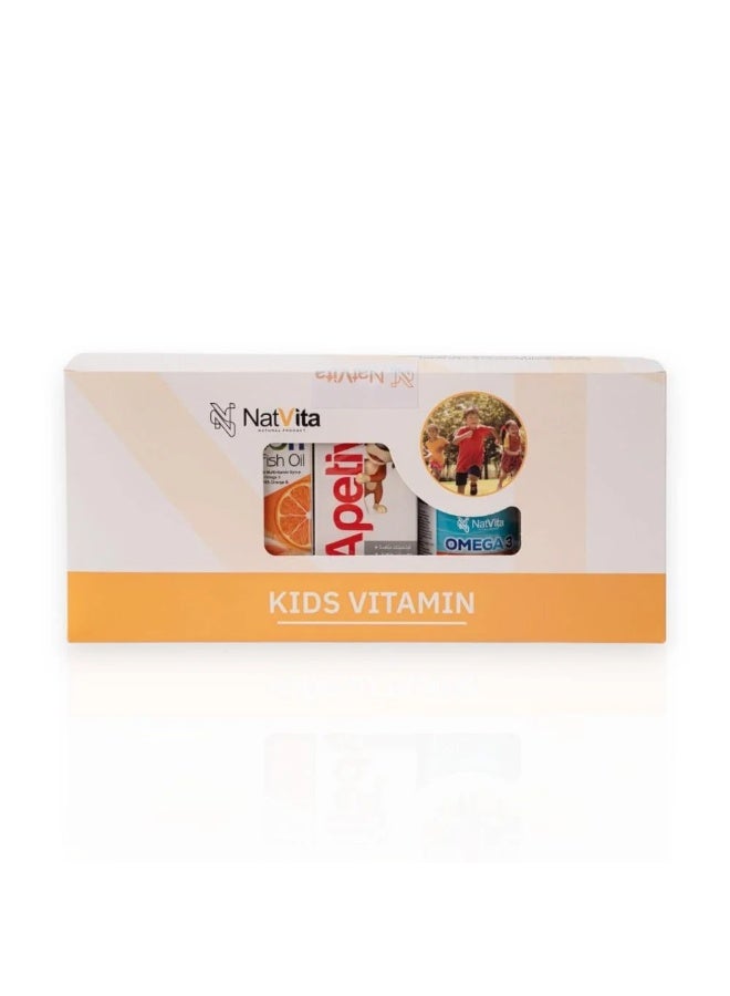 ناتفيتا بكج صحة الأطفال المتكامل – لمناعة وطاقة ونمو ونوم مريح - Image 1