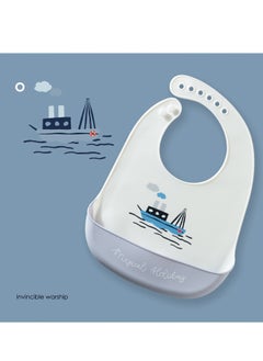 Soft Silicone Bib Baby Food Waterproof Bib