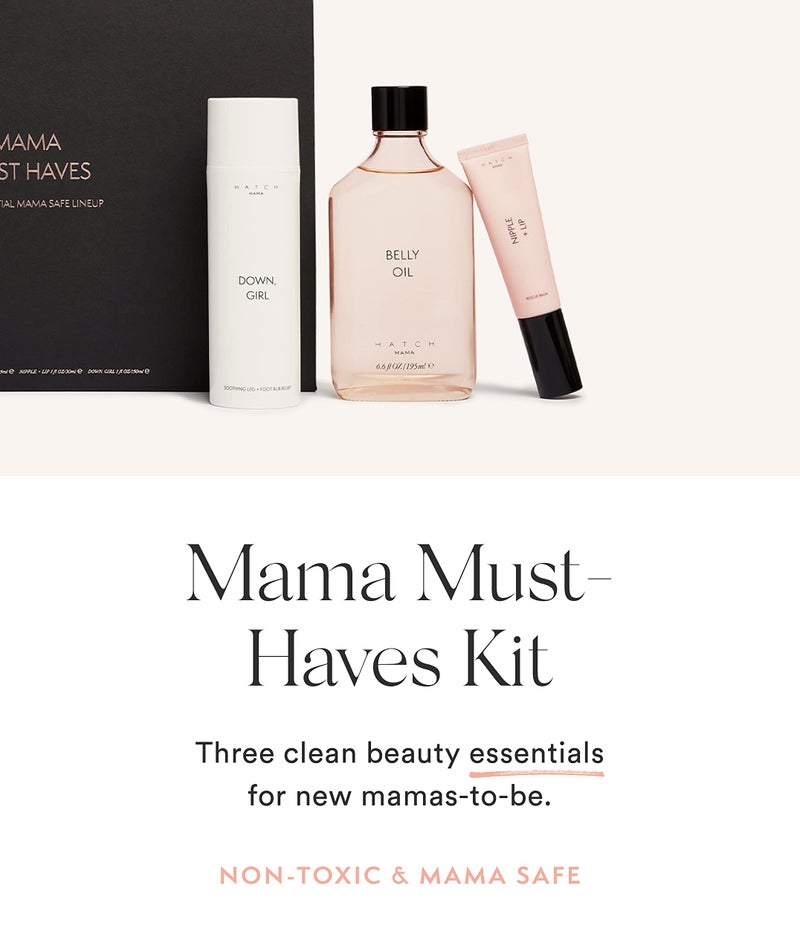 HATCH Mama Must Haves Kit - Belly Oil, Nipple + Lip Rescue Balm, and Down Girl Soothing Leg + Foot Relief - 3 Piece Set - Maternity Essentials - Image 3