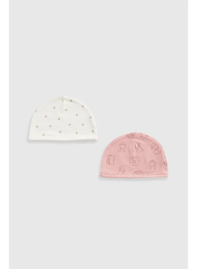 mothercare Woodland Friends Hats - 2 Pack