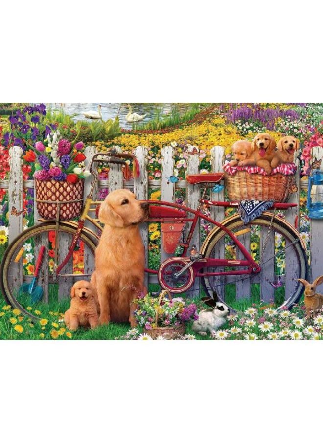 Ravensburger Cute dogs in the garden  - Image 2