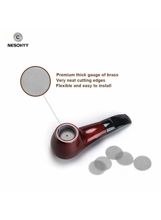 Nesohyy 200pcs Premium Stainless Steel Pipe Screens, 3/4 Inch with Metal Box - Image 4