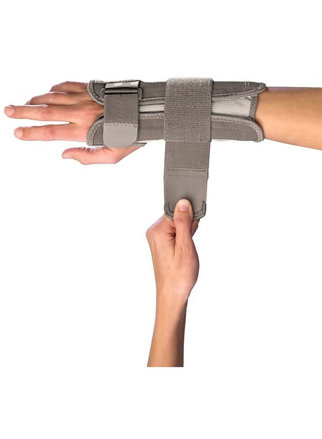 Mueller Sports Medicine Reversible Wrist Stabilizer with Splint, Wrist Pain Relief Support for Men and Women, Ideal for Carpal Tunnel, Tendinitis, Arthritis, Taupe, Small/Medium - Image 3