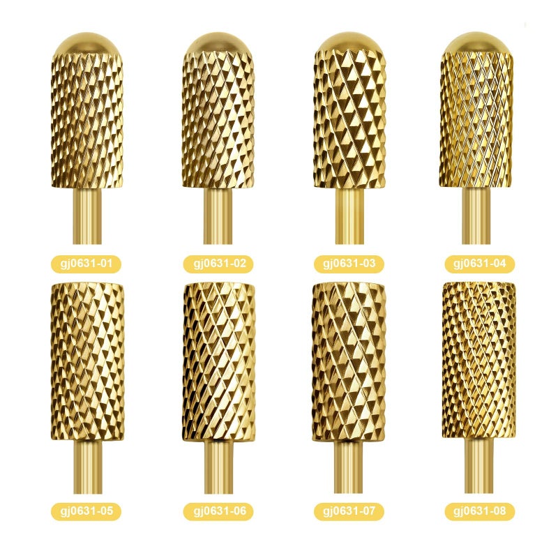Nail polishing head, polishing and nail removal nail tools  gold - Image 2