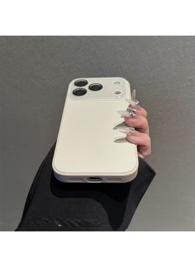 جراب هاتف سيليكون مطفي مقاوم للصدمات متوافق مع MagSafe لهاتف iPhone 16 ، أبيض - Image 4