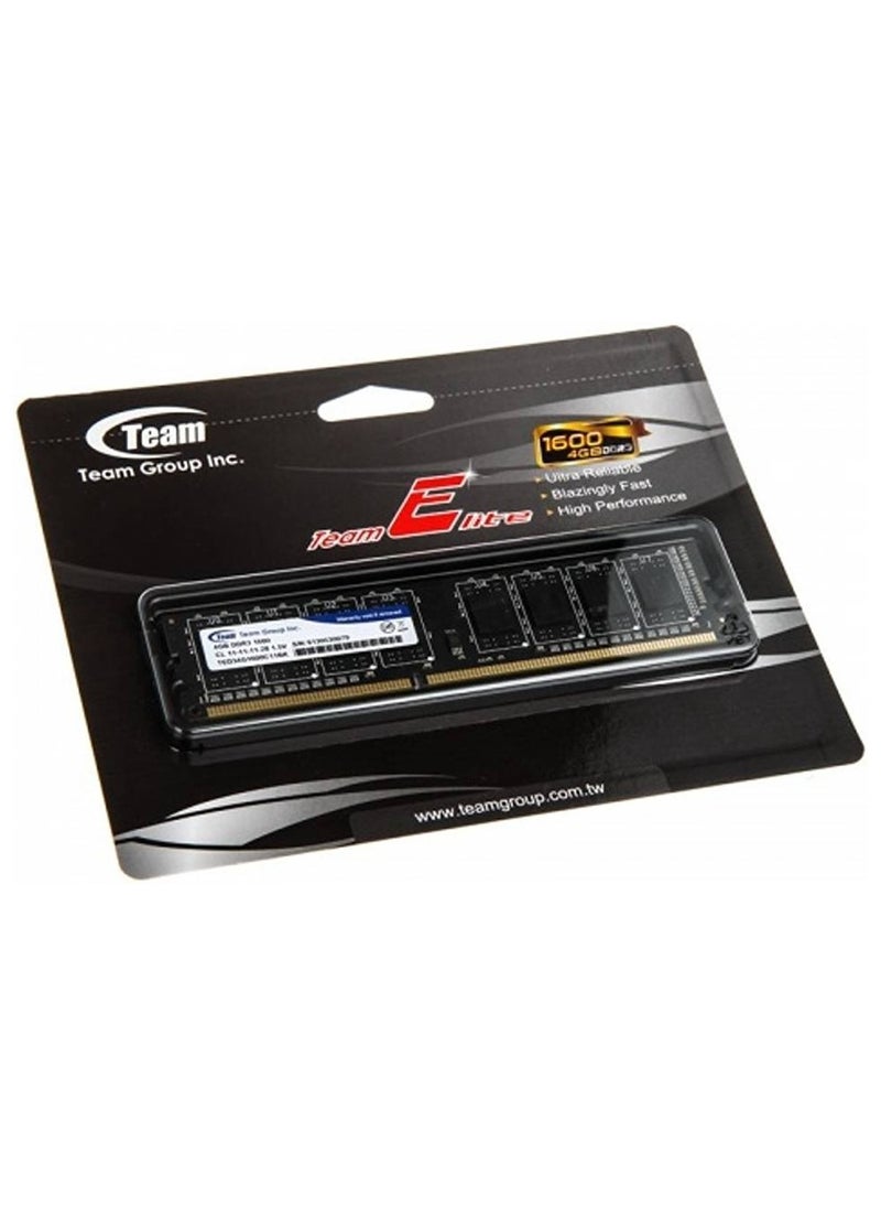 تيم غروب Team Group Elite DDR3-1600MHZ 1.35V CL11 Notebook Memory 4GB | TED3L4G1600C11-S01  - Image 4
