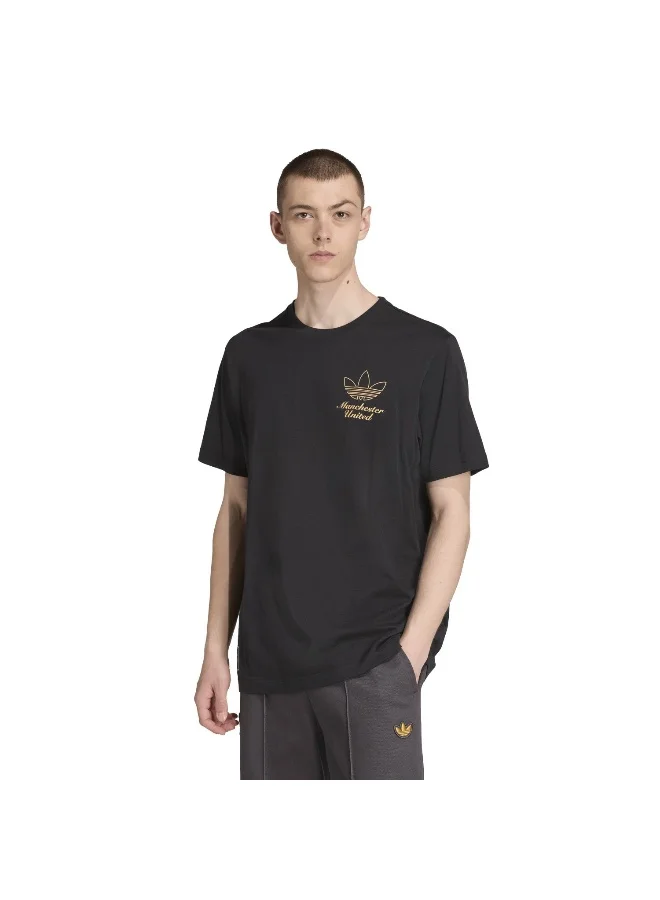 adidas Adidas Mufc Icon Gr Te Black T-Shirt (Short Sleeve) T-Shirts For Men