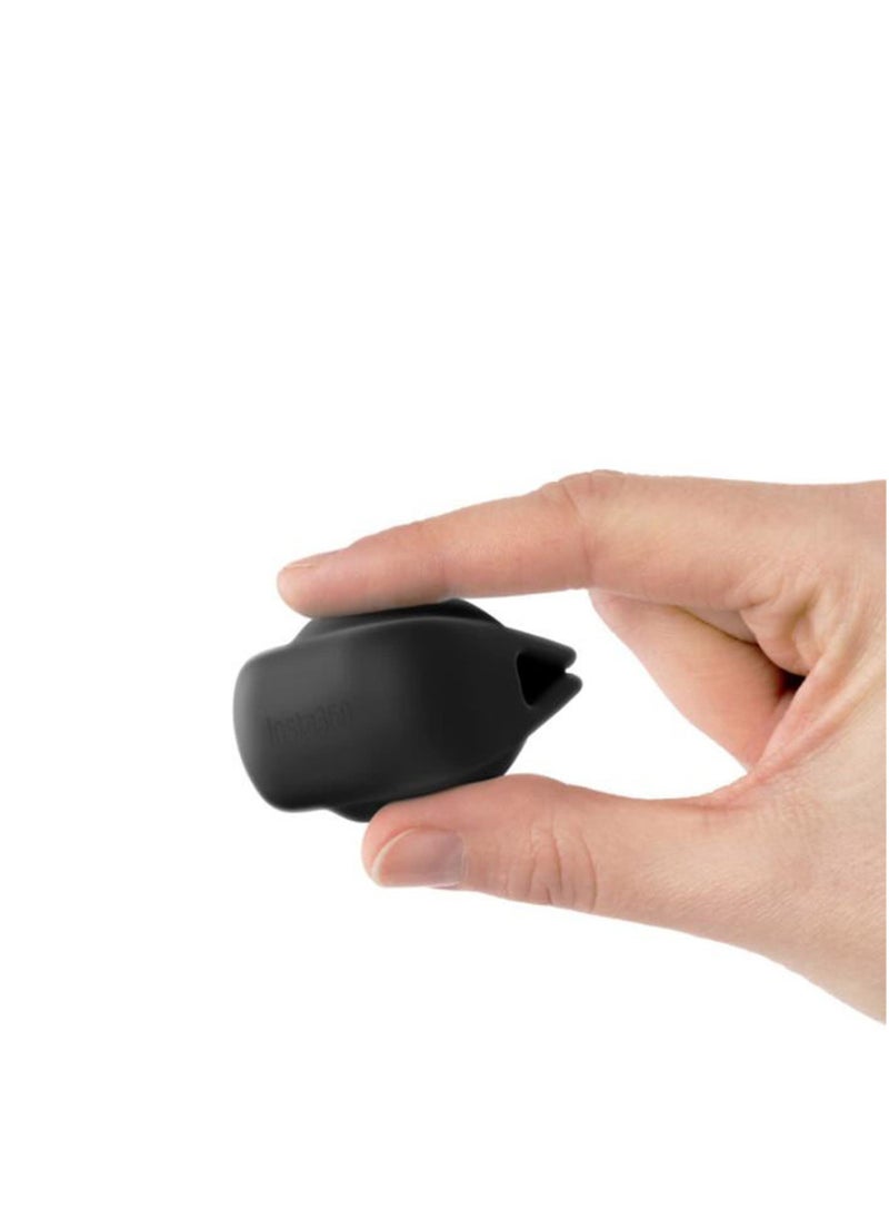 Generic - Silicone Protective Lens Cover Compatible with Insta360 X5/X4 Camera/Protective Len Cap for Insta 360 X5 Panoramic Action Camera Accessories - Image 1