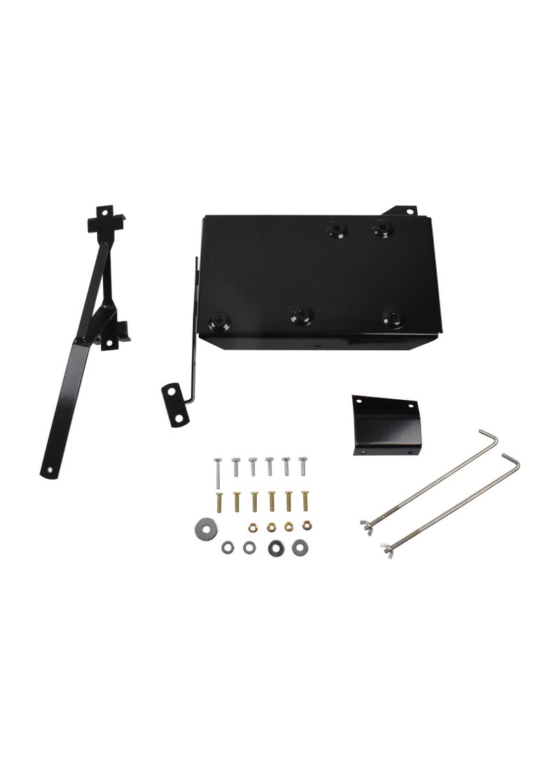 Machter Dual Battery Tray Fit For Nissan GU Patrol 3.0litre 4.2litre Diesel TDI Intercooled Black  - Image 1