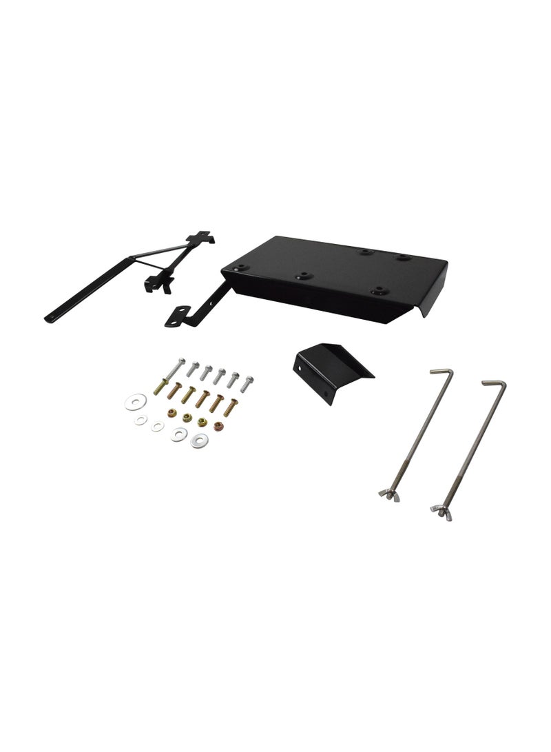 Machter Dual Battery Tray Fit For Nissan GU Patrol 3.0litre 4.2litre Diesel TDI Intercooled Black  - Image 2